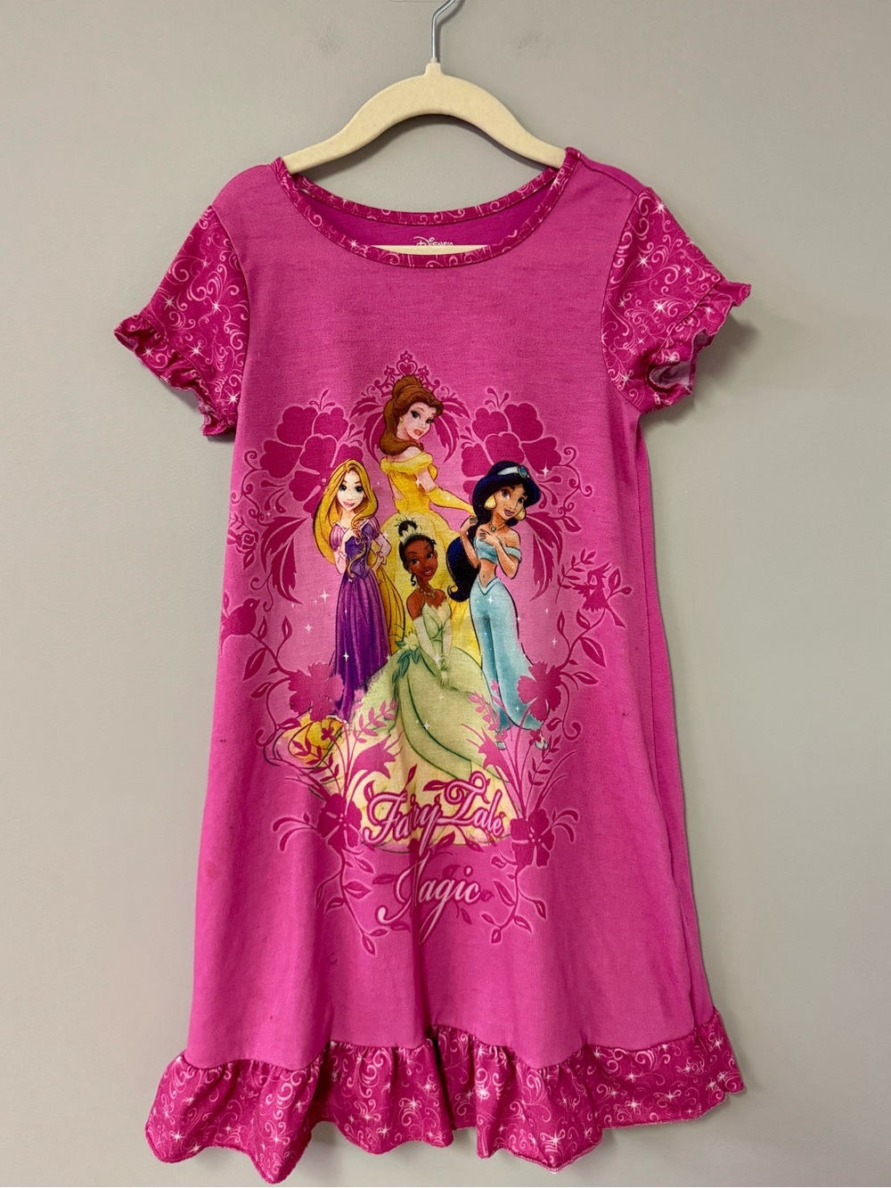 Disney Pink Princess Fairytale Graphic Dress